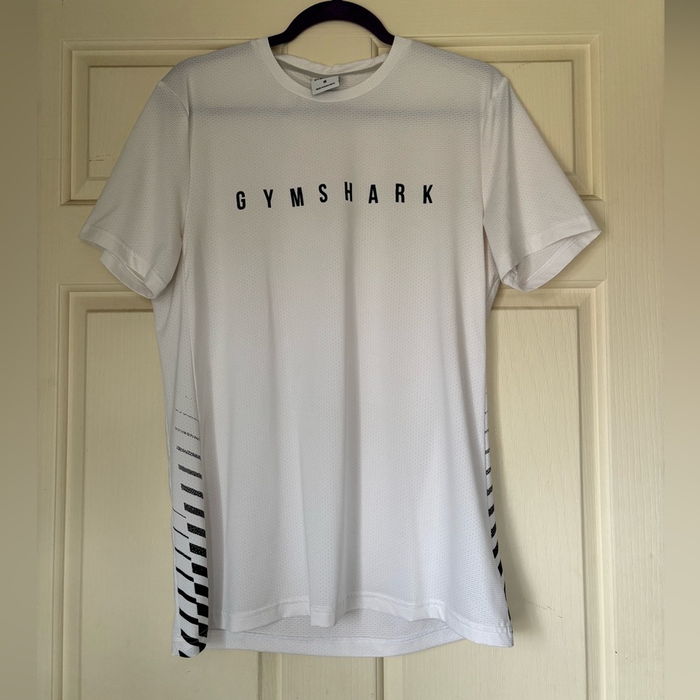 White Gymshark Athletic Tee!